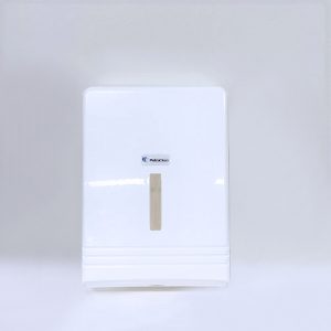 Compact hand towel dispenser